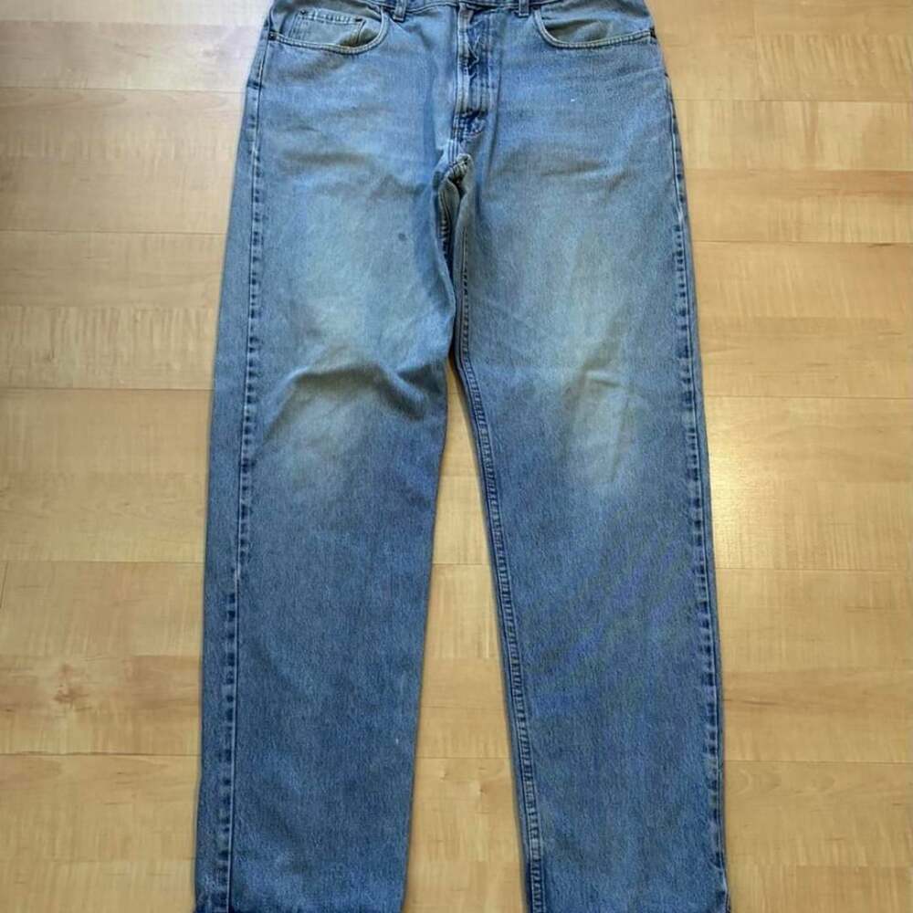 Vintage Gap Denim Loose Fit Jeans W36 L34 Made in USA Light Wash 90s